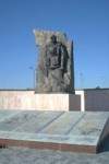 Monument to the lost in Chechnya.