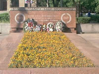 Lenin Square. Common grave.