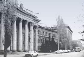 Das Gebietverwaltungsgebäude