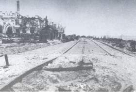Embankment after the war (the picture is taken out of the funds of panoramic museum "Stalingrad Battle").